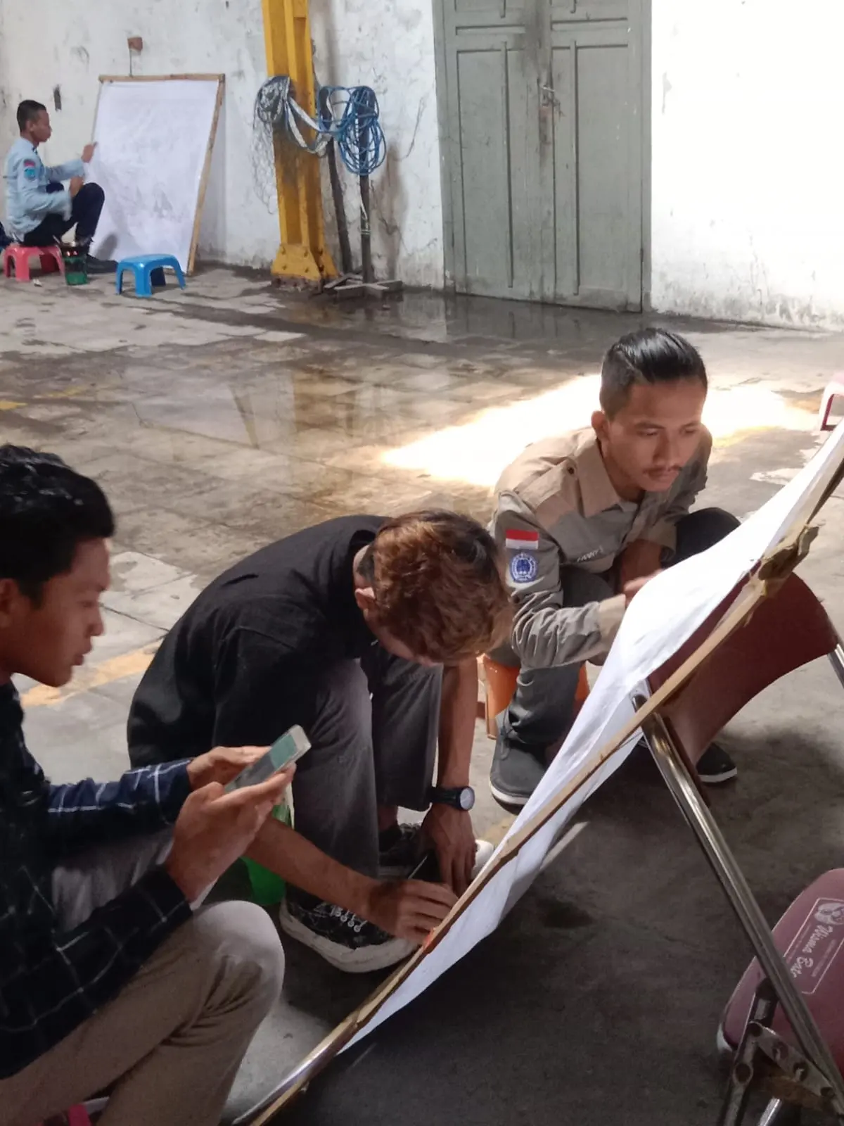 Pelatihan membatik mahasiswa UNIBA(39)